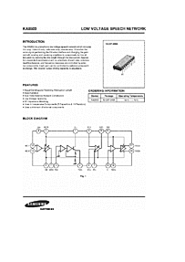 DataSheet KA8503 pdf
