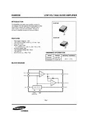 DataSheet KA8602B pdf