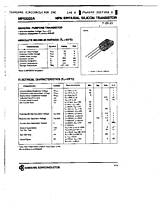 DataSheet MPS2222A pdf