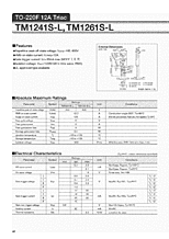 DataSheet TM1261S-L pdf