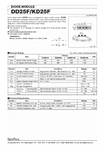 DataSheet DD25F120 pdf