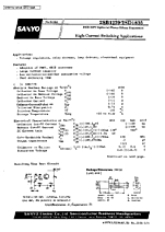 DataSheet 2SB1229 pdf