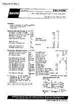 DataSheet 2SC3089 pdf