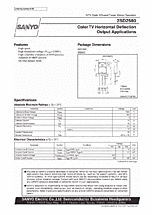 DataSheet 2SD2580 pdf