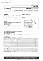 DataSheet LA1260 pdf