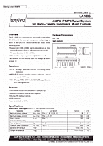 DataSheet LA1805 pdf