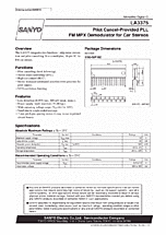 DataSheet LA3375 pdf