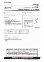 DataSheet LA3376 pdf
