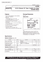 DataSheet LA4183 pdf