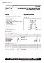 DataSheet LA4425A pdf