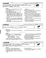 DataSheet LA450x pdf
