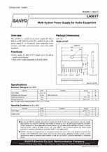 DataSheet LA5617 pdf