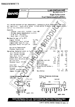 DataSheet LA6458D pdf