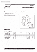 DataSheet LA6500 pdf