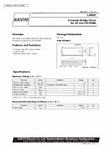 DataSheet LA6537 pdf