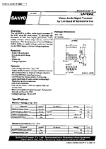 DataSheet LA7054Z pdf