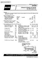 DataSheet LA7222 pdf