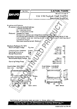 DataSheet LA7320 pdf