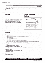 DataSheet LA7386 pdf