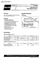 DataSheet LA7390 pdf