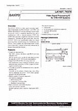 DataSheet LA7437 pdf