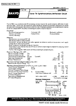 DataSheet LA7800 pdf