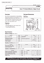 DataSheet LA7833 pdf