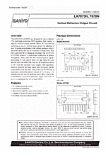 DataSheet LA7875N pdf