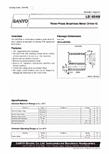 DataSheet LB1854M pdf