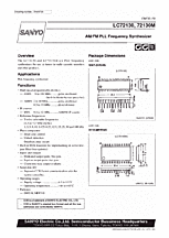 DataSheet LC72130 pdf