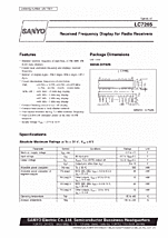 DataSheet LC7265 pdf