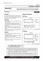 DataSheet LC75341 pdf