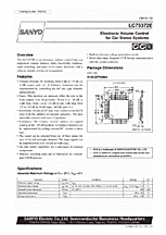 DataSheet LC75372E pdf