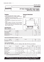 DataSheet STK4050V pdf