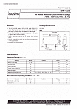 DataSheet STK4122II pdf