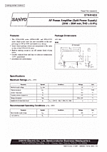 DataSheet STK4142II pdf