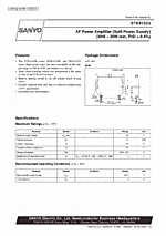 DataSheet STK4152II pdf