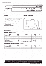 DataSheet STK4162II pdf