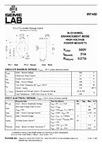 DataSheet IRF460 pdf