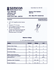 DataSheet 2N5109 pdf