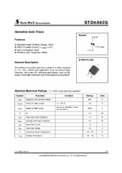 DataSheet STD4A60S pdf