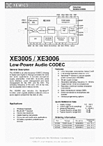 DataSheet XE3005 pdf
