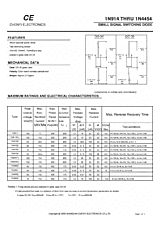 DataSheet 1N4150 pdf