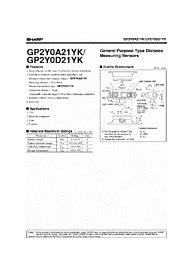 DataSheet GP2Y0A21YK pdf