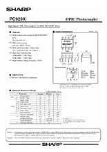 DataSheet PC923X pdf
