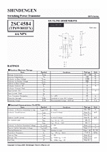 DataSheet 2SC4584 pdf