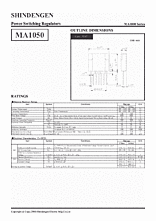 DataSheet MA1050 pdf
