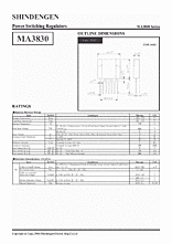 DataSheet MA3830 pdf