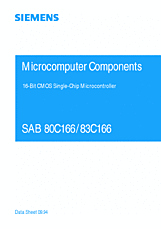 DataSheet 80C166 pdf