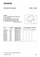 DataSheet BC846A pdf